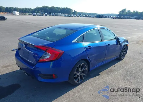 2021 Honda Civic Sport from USA, damaged, VIN 2HGFC2F85MH536651
